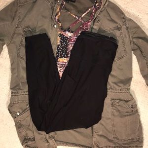 High waisted leggings